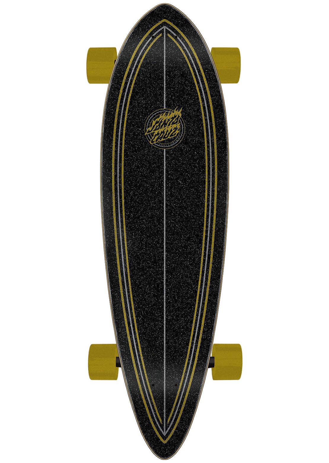 Santa Cruz Pintail Holo Flame Dot Complete Skateboard