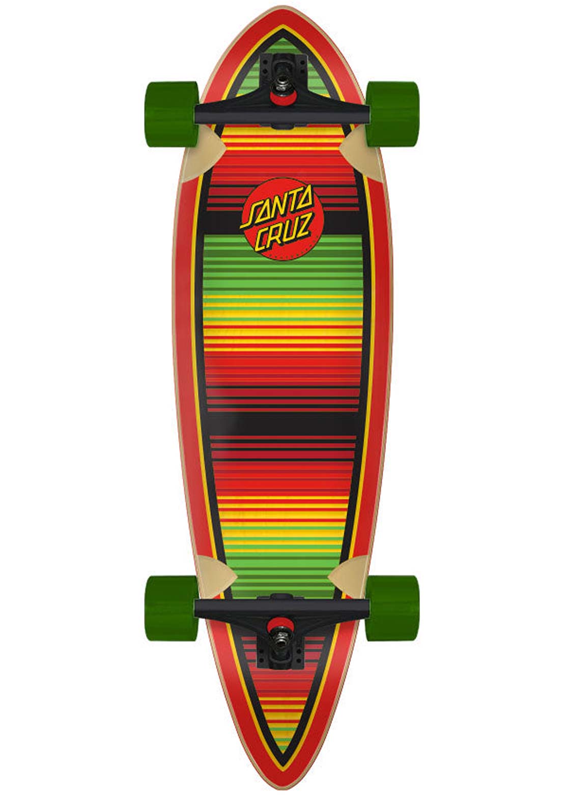 Santa Cruz Pintail Serape Dot Complete Skateboard