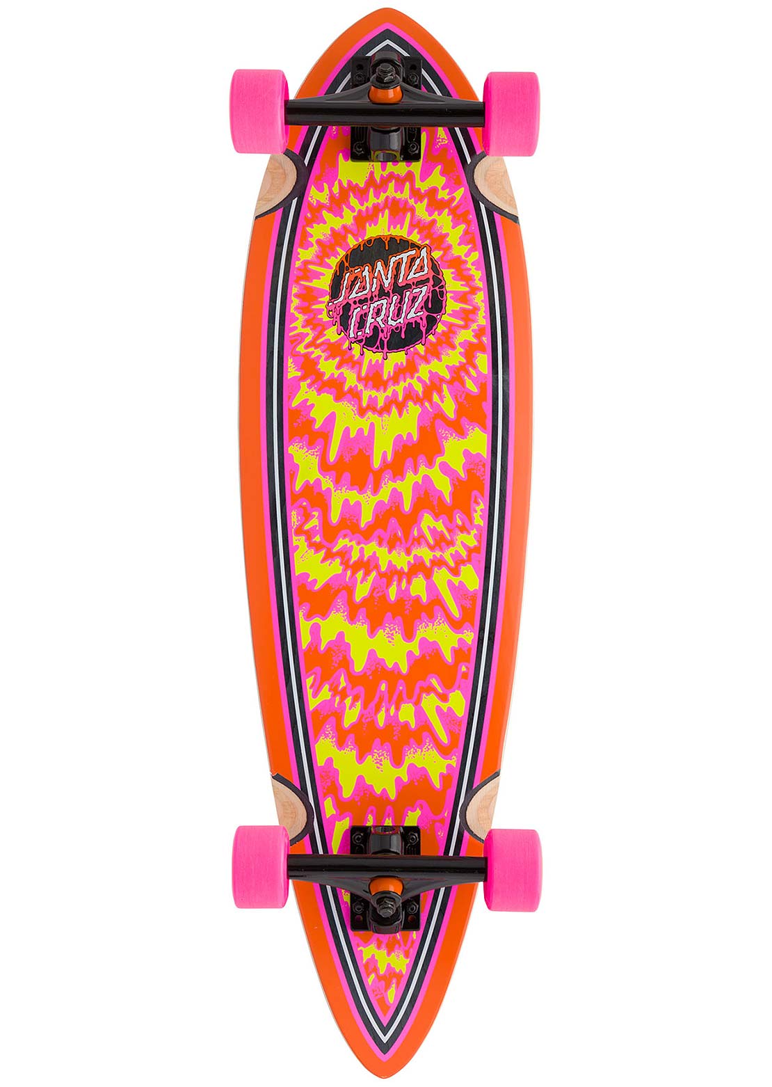 Santa Cruz Pintail Toxic Dot Complete Skateboard