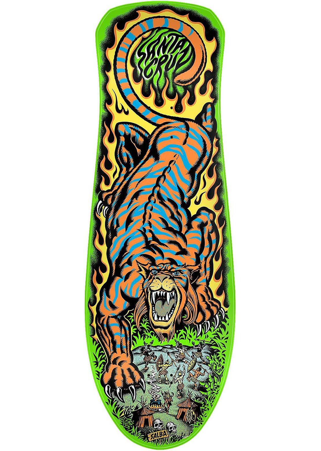 Santa Cruz Reissue Salba Tiger Skateboard Deck