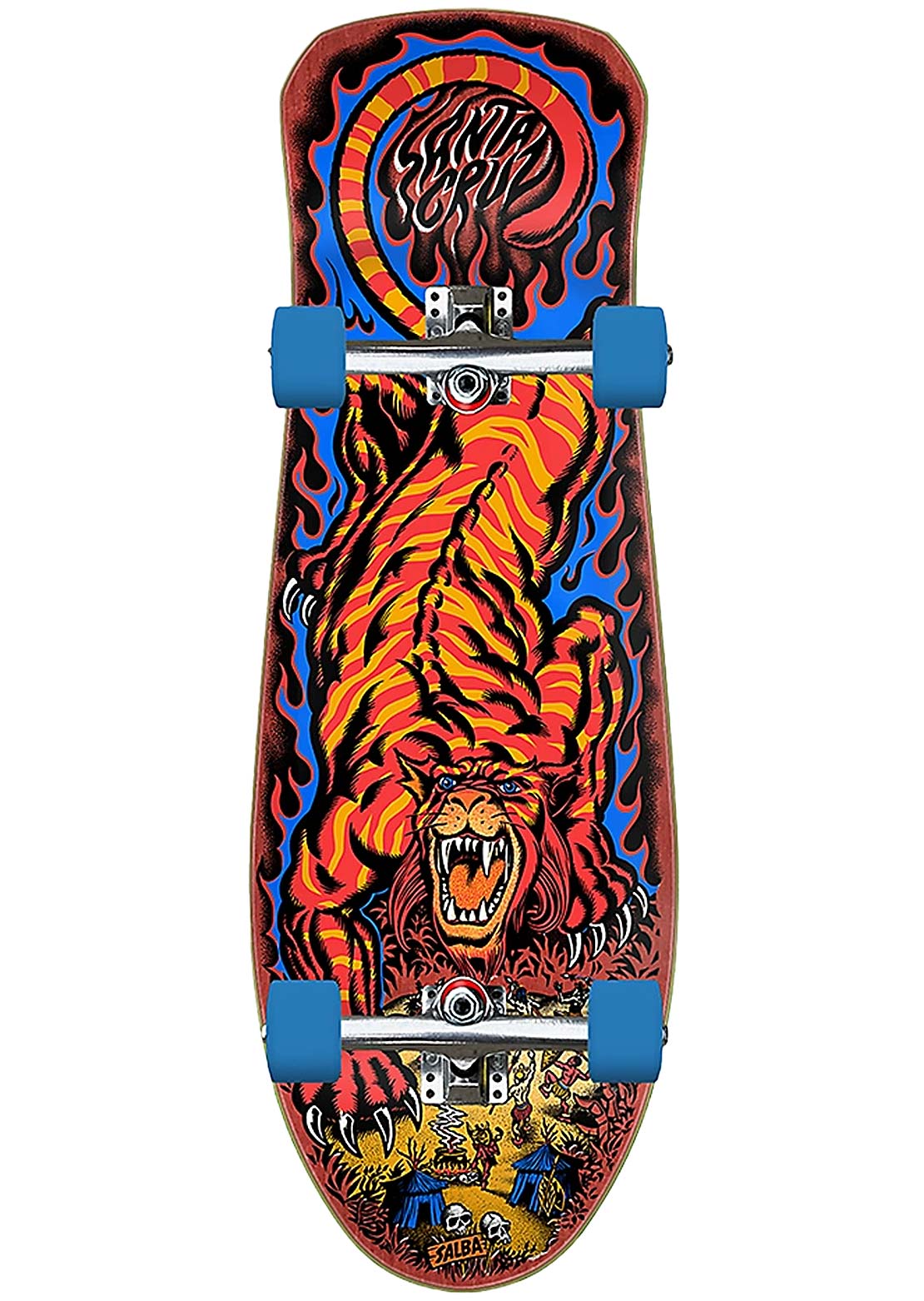 Santa Cruz Salba Tiger Complete Skateboard