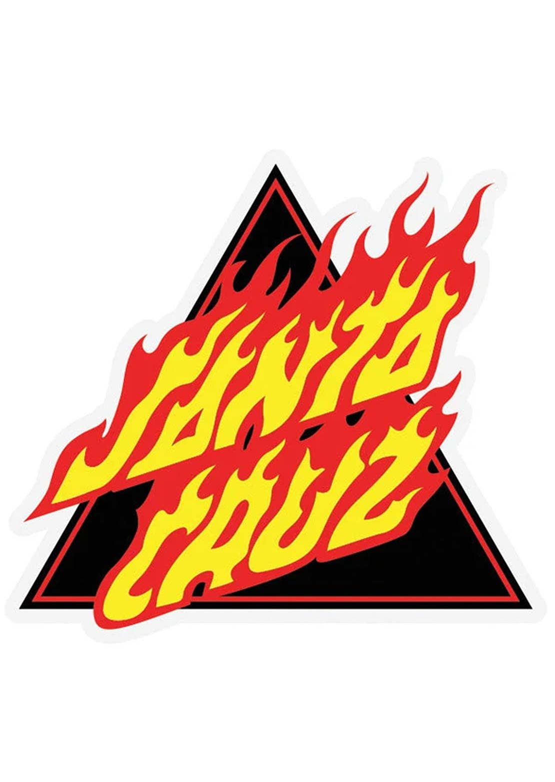 Santa Cruz Unisex Flamed Not a Dot Sticker