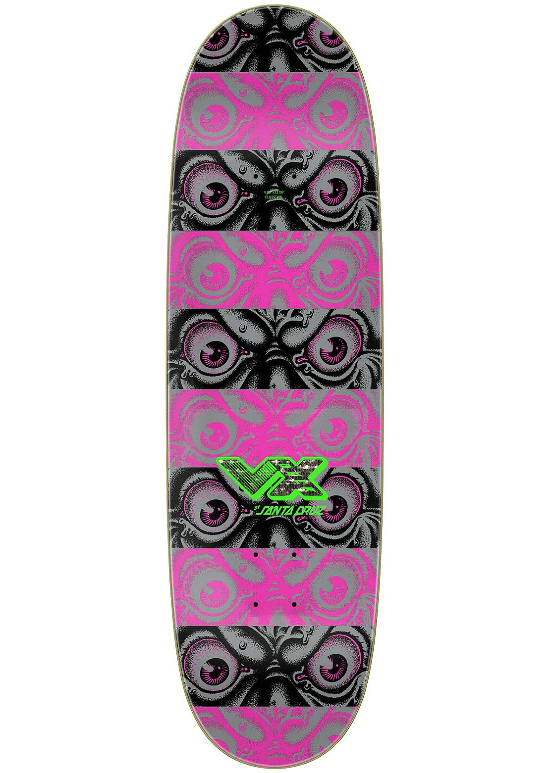 Santa Cruz Vx Deck Roskopp Macro Skateboard Deck
