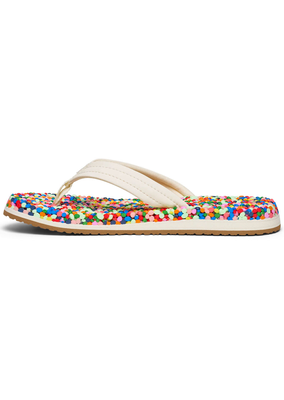Sanuk Junior Bubblecush Sandals Rainbow Multi