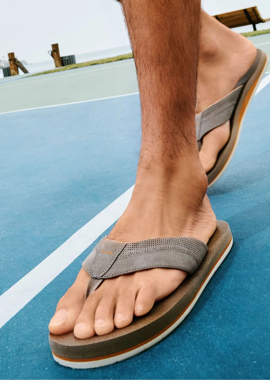 Sanuk Men's Beer Cozy IV Sandals Brindle