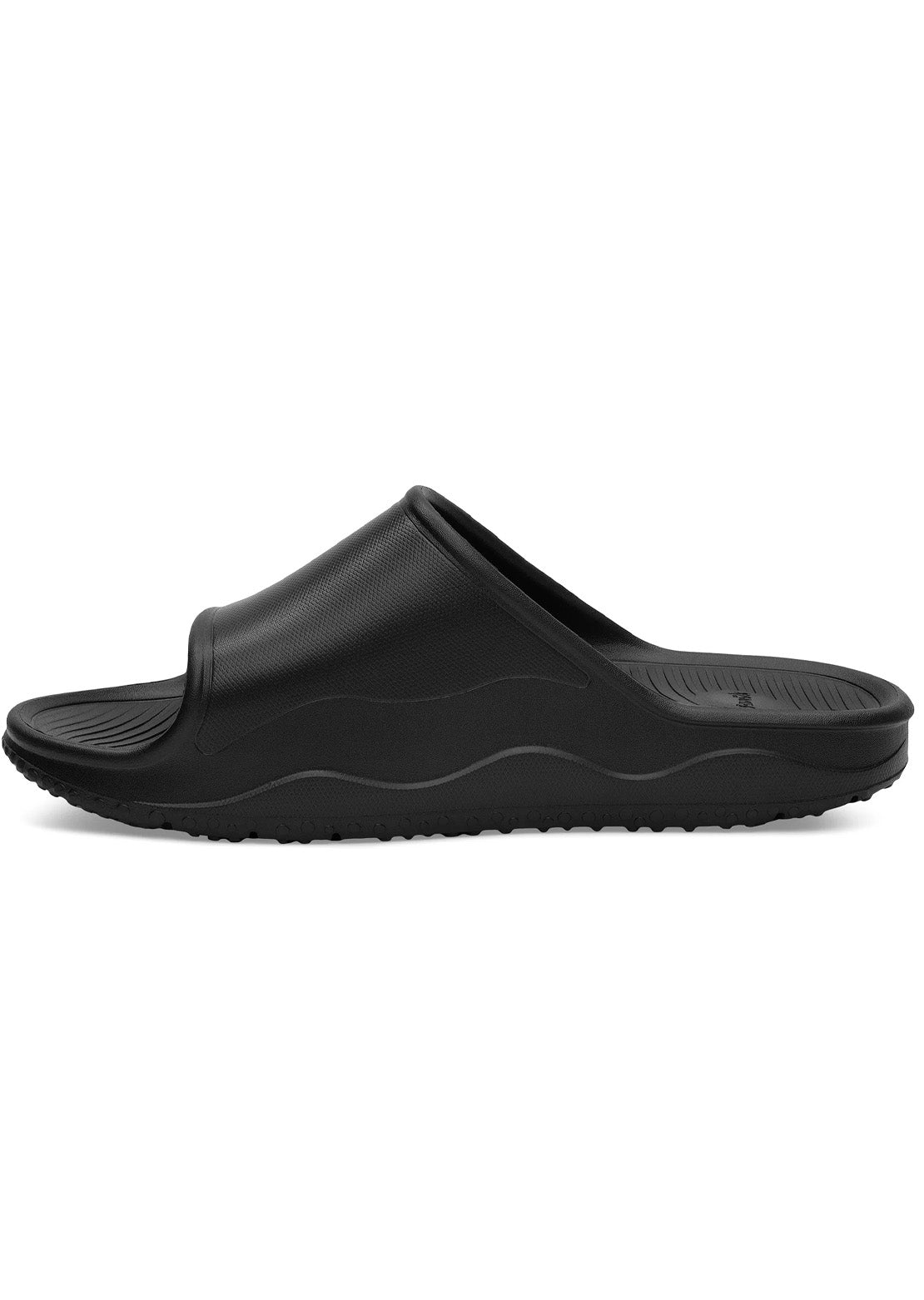 Sanuk Men's Beer Foamie Slide Sandals Black