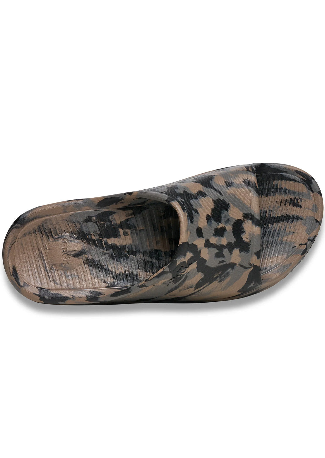 Sanuk Men's Beer Foamie Slide Sandals Safari Multi
