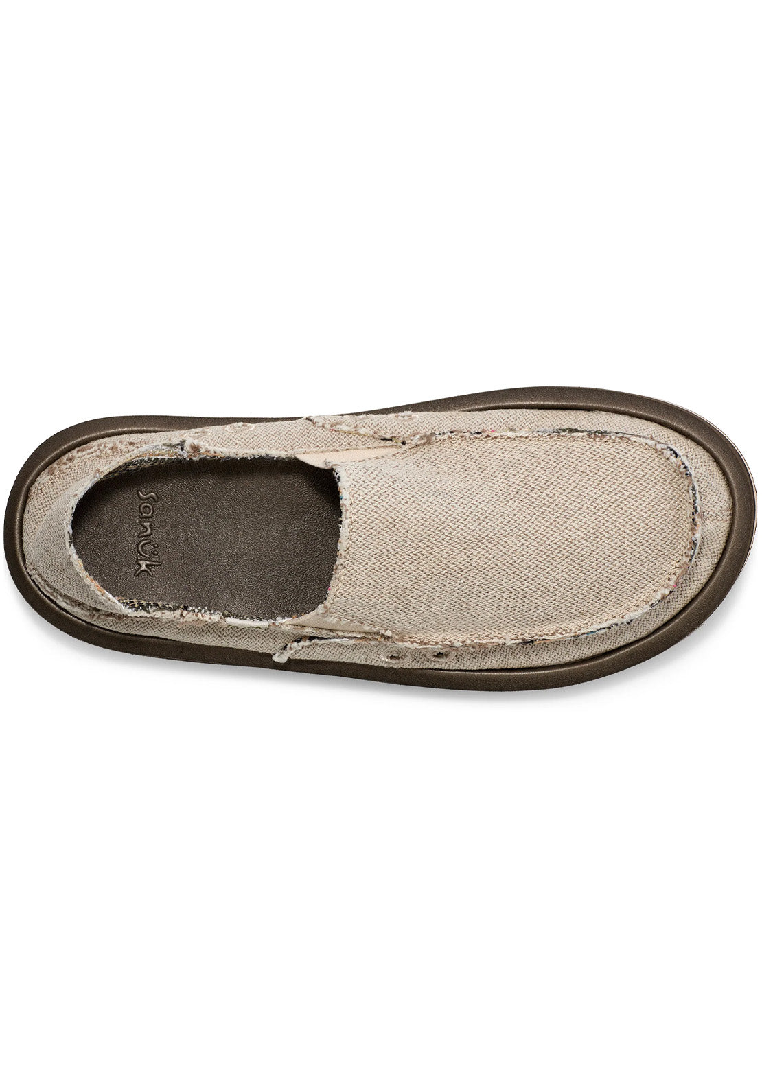 Sanuk Men's Donny Hemp 2 Tone Shoes Natural