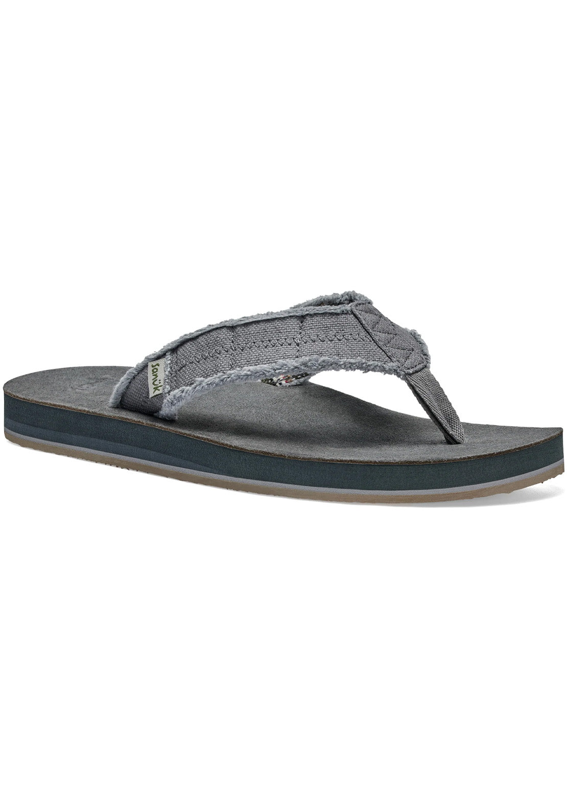 Sanuk Men's Fraid Not Sandals Charcoal