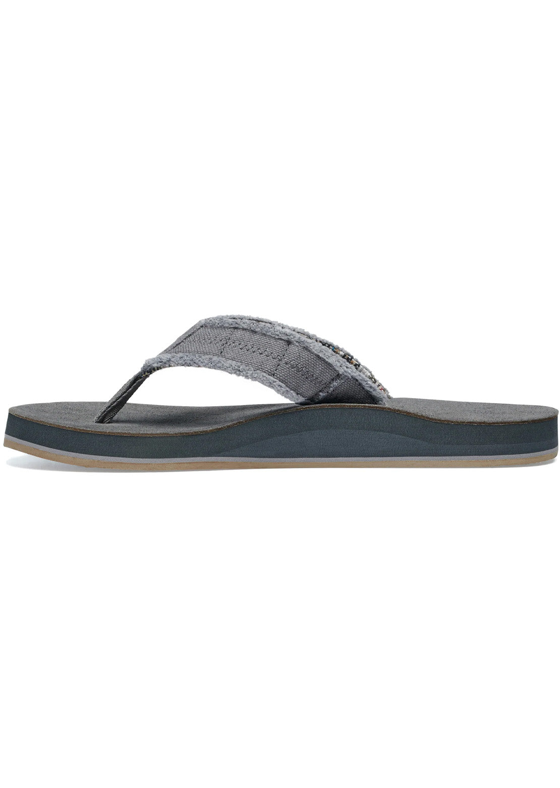 Sanuk Men's Fraid Not Sandals Charcoal