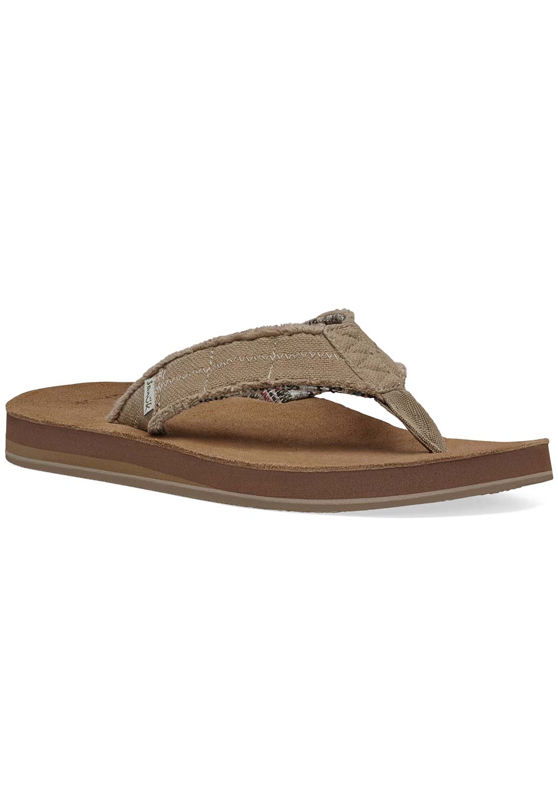 Sanuk Men's Fraid Not Sandals Natural
