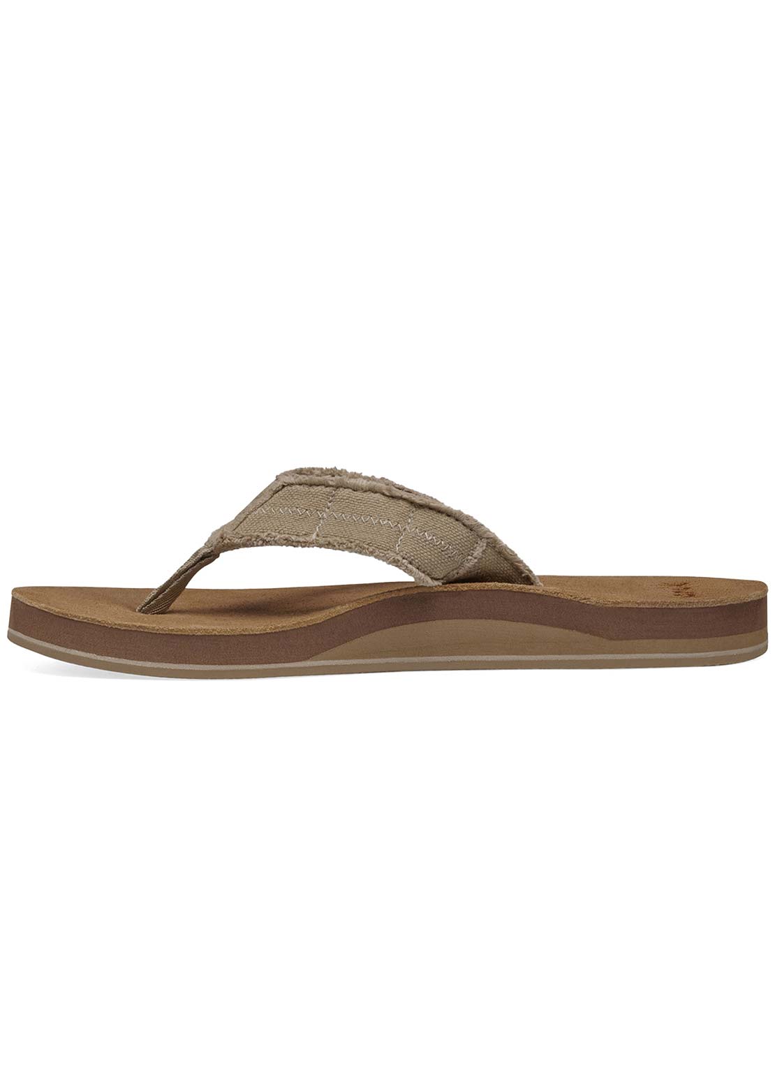 Sanuk Men's Fraid Not Sandals Natural