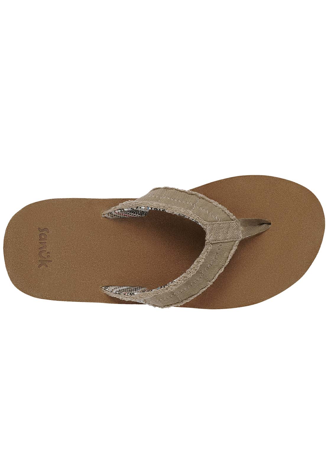 Sanuk Men's Fraid Not Sandals Natural