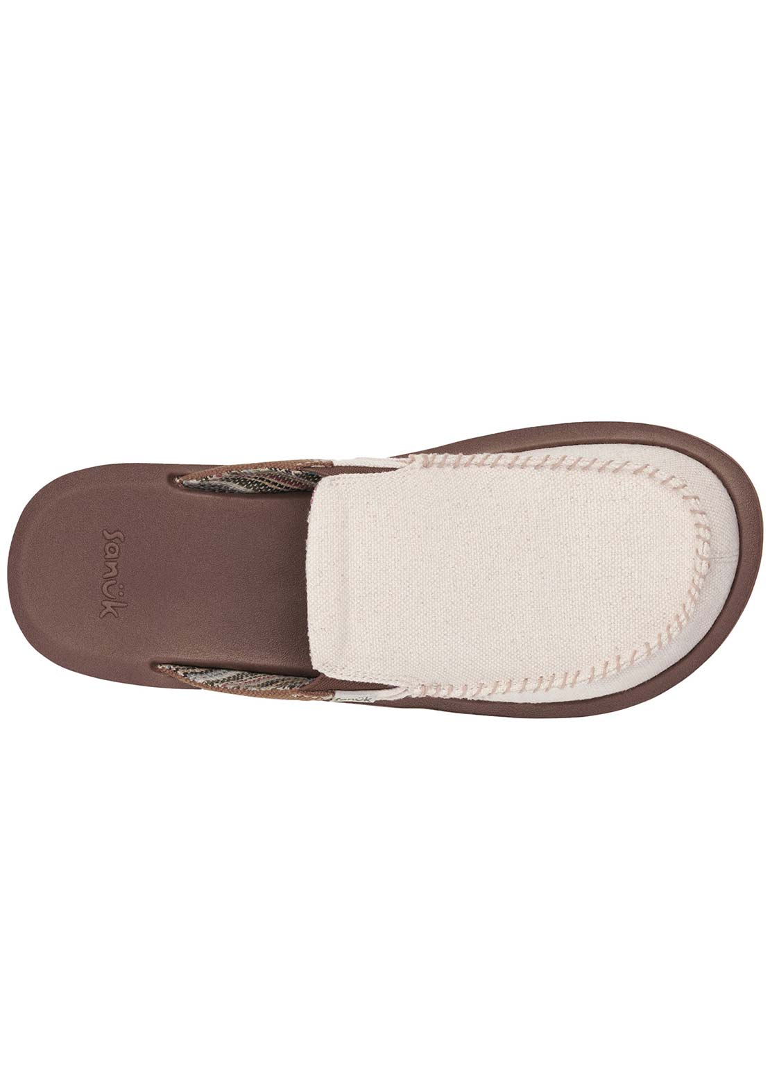 Sanuk Men's You Got My Back Hemp Slippers Natural