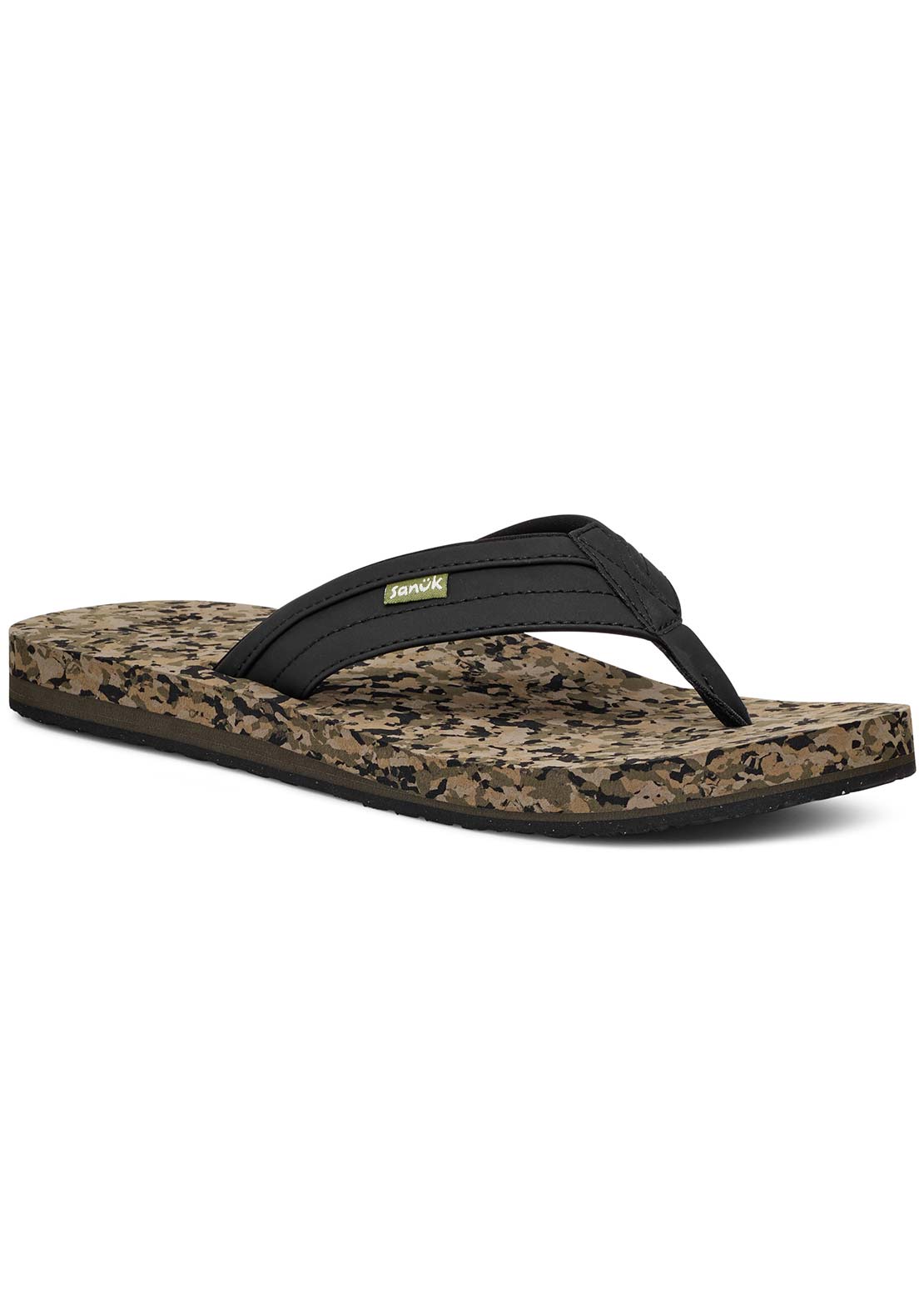 Sanuk Men's Ziggy Sandals Black Multi