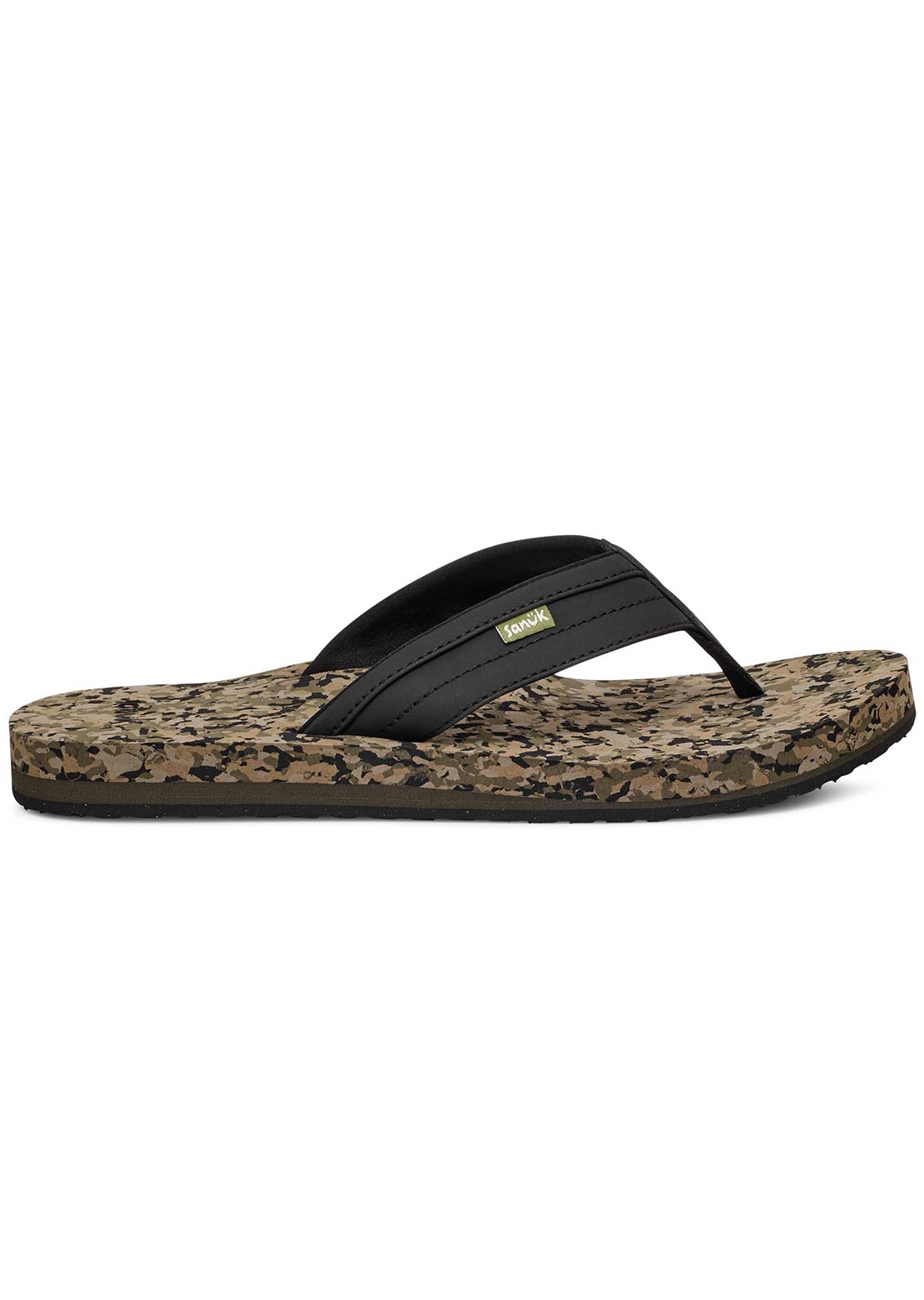 Sanuk Men's Ziggy Sandals Black Multi