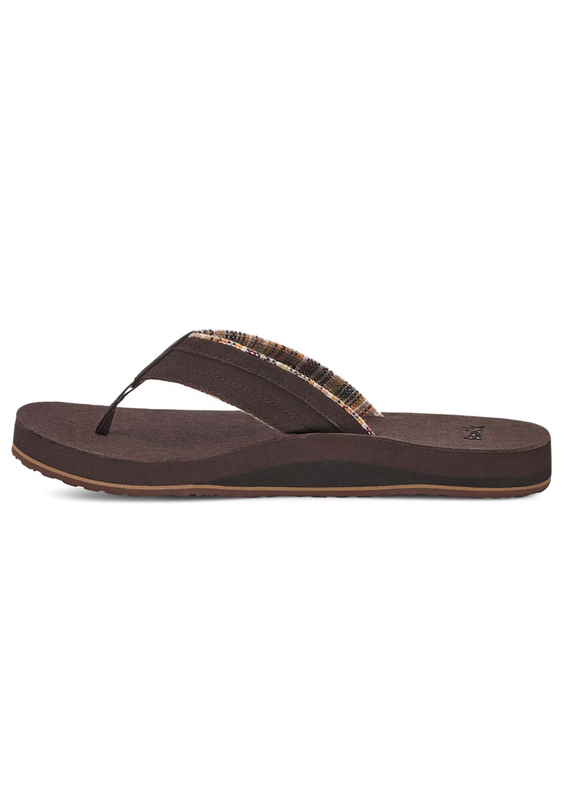 Sanuk Men's Ziggy Suede Sandals Brown