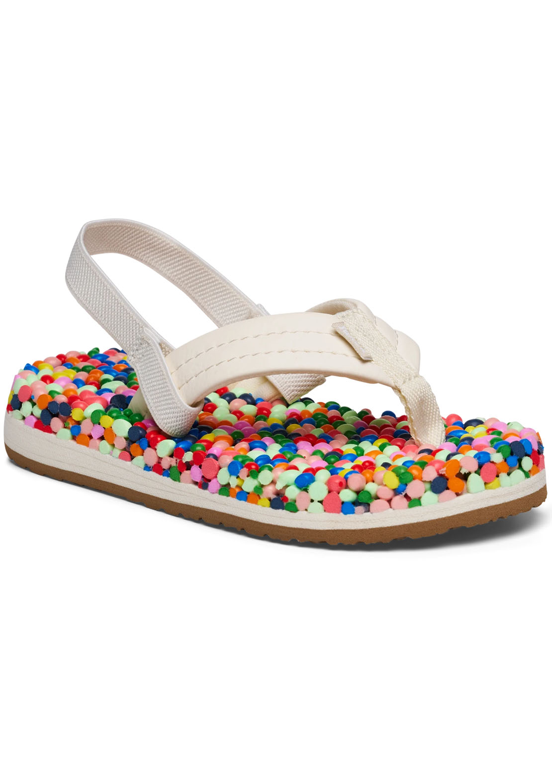 Sanuk Toddler Bubblecush Sandals Rainbow Confetti