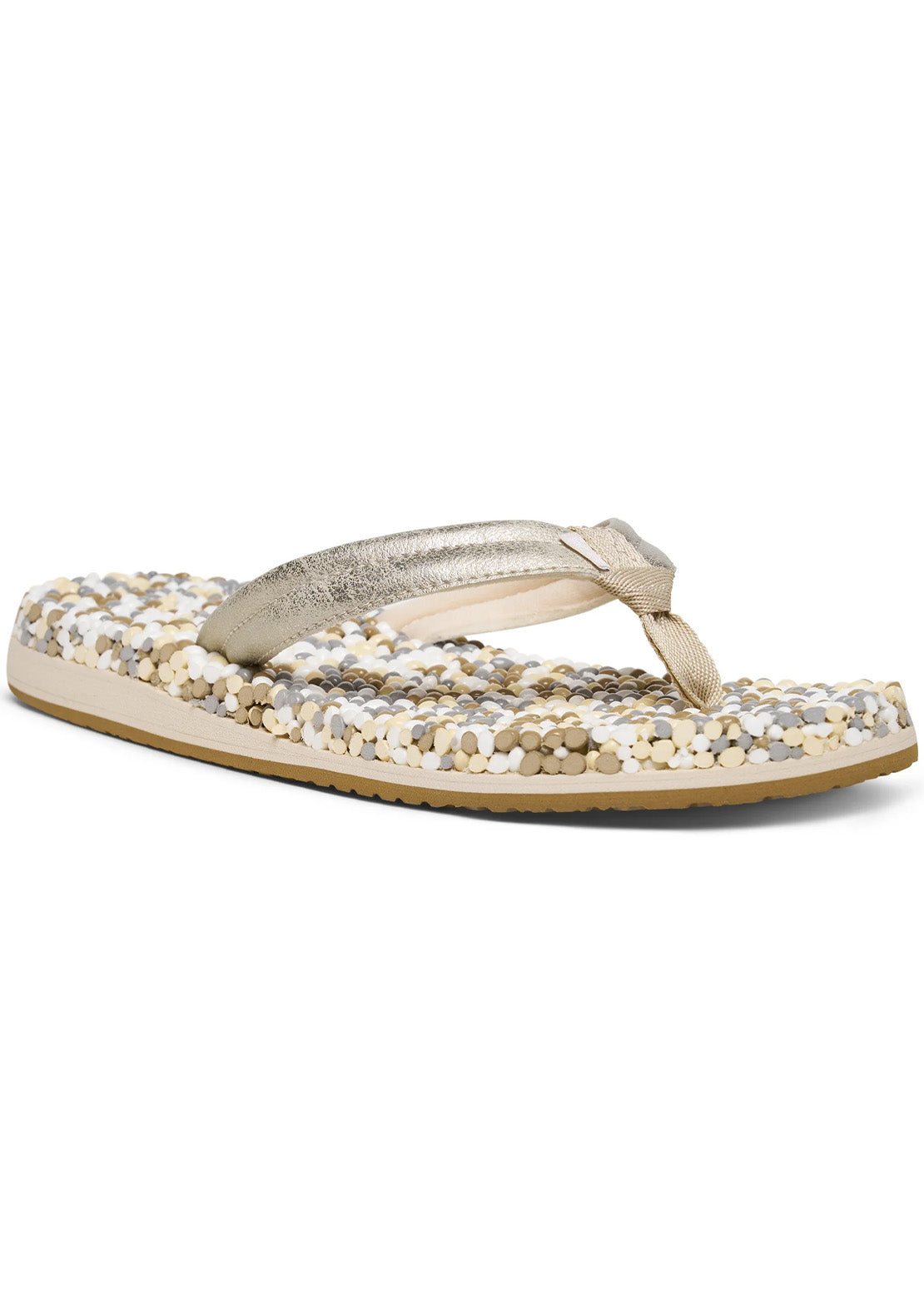 Sanuk Women's Bubblecush Sandals Silver