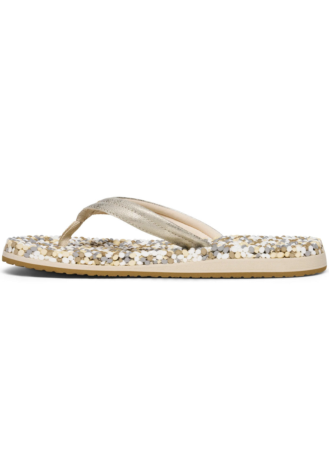 Sanuk Women's Bubblecush Sandals Silver