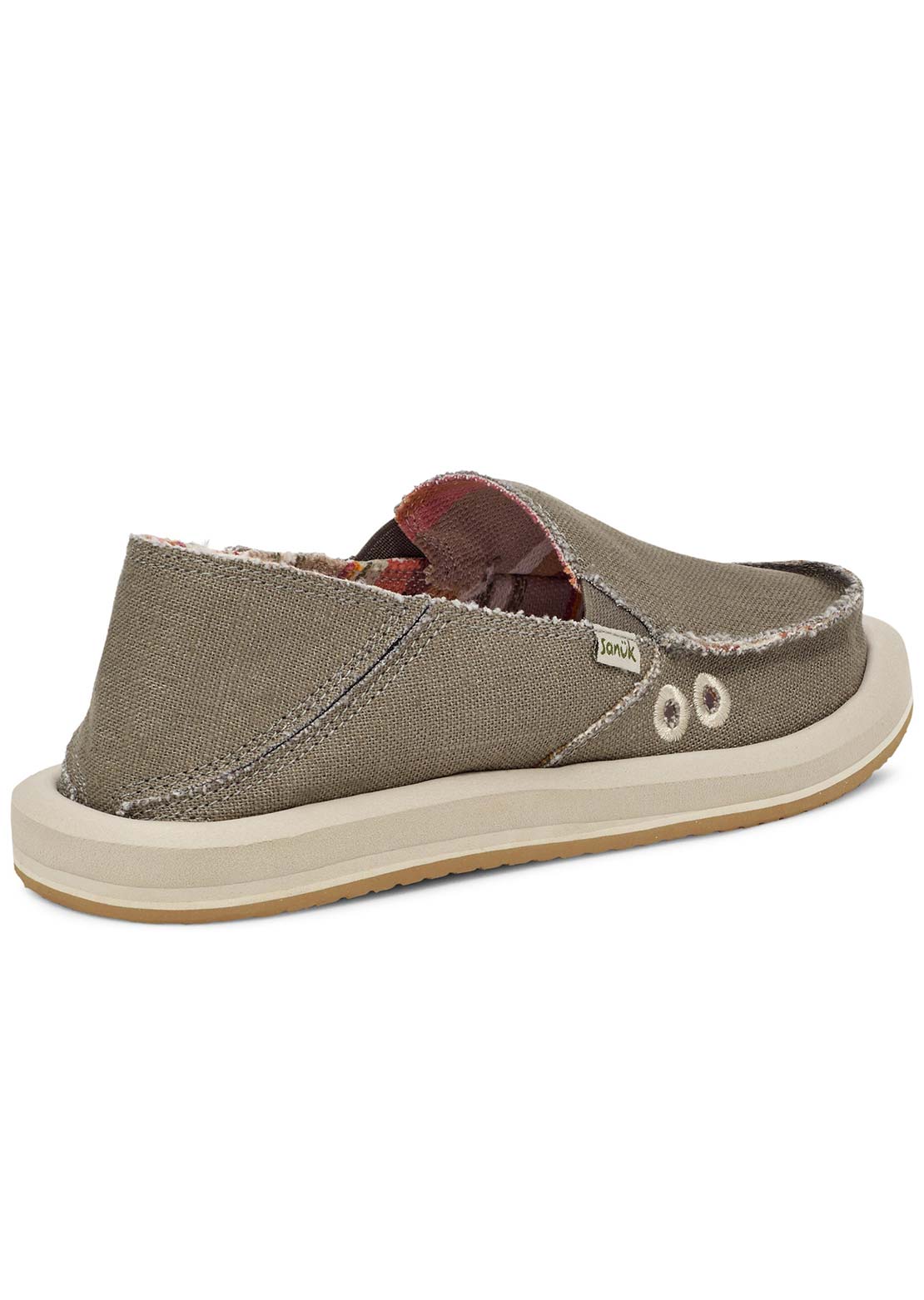 Sanuk Women's Donna Hemp Shoes Smokey Olive