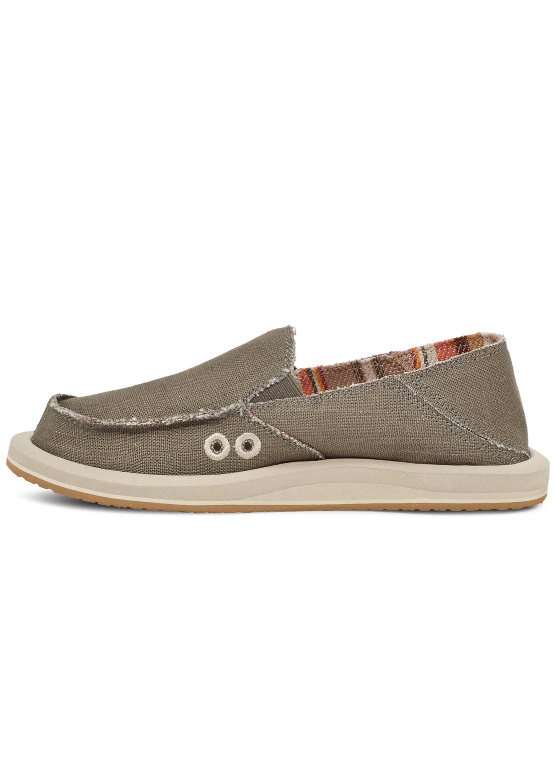 Sanuk Women's Donna Hemp Shoes Smokey Olive