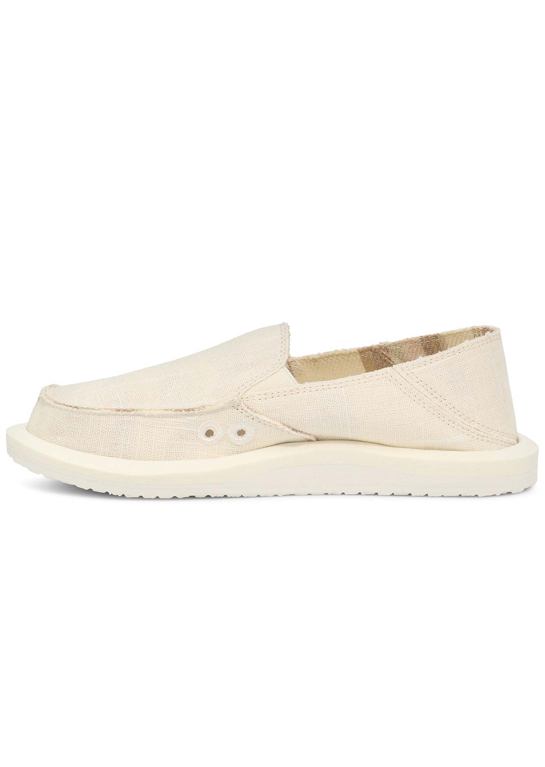 Sanuk Women's Donna Hemp Shoes White