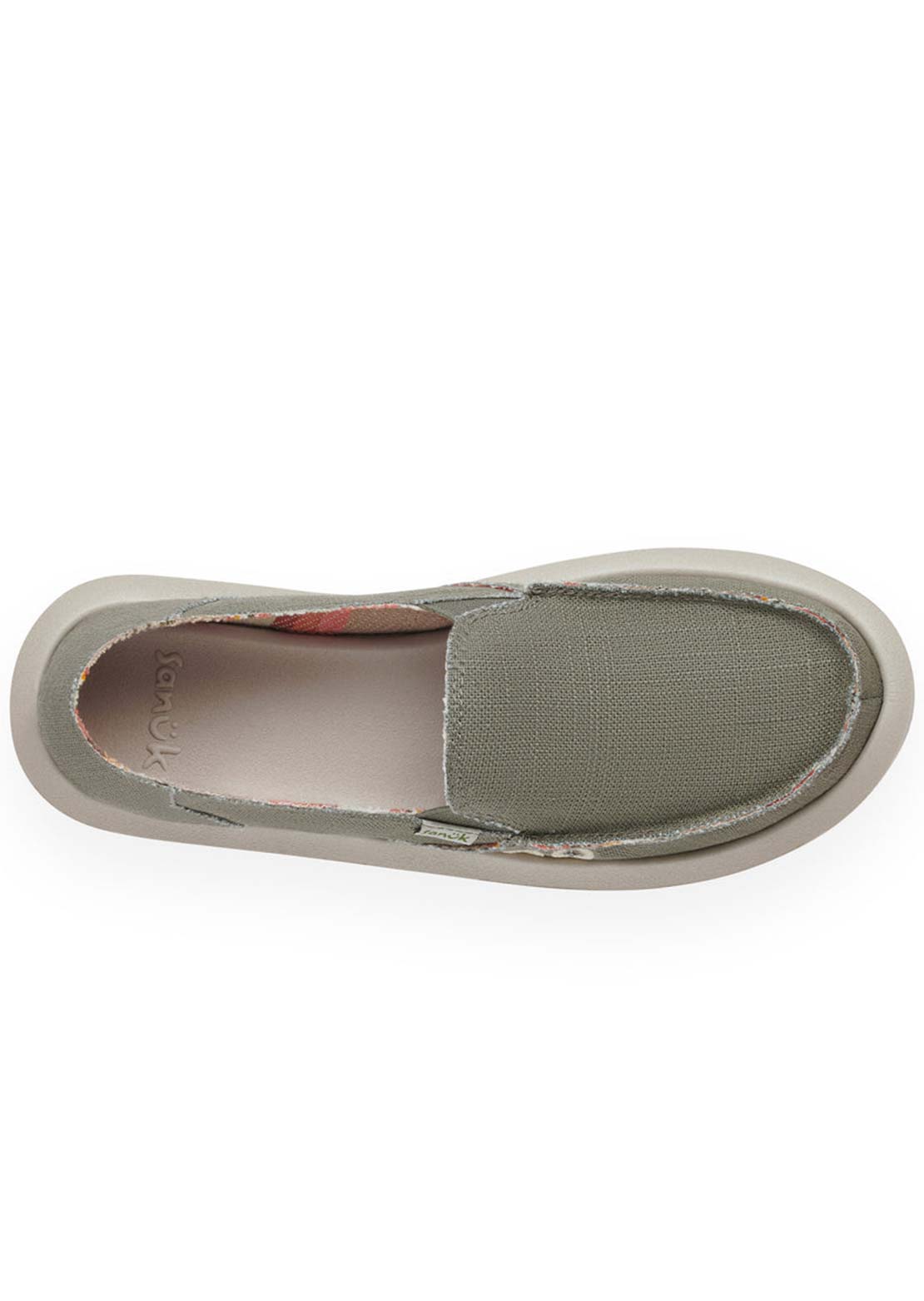 Sanuk Women's Donna ST Hemp Shoes Smokey Olive