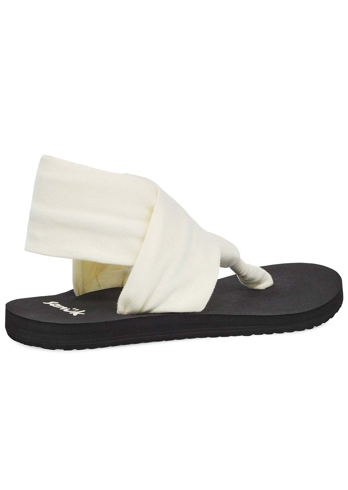 Sanuk Women's Sling Sandals White/Black