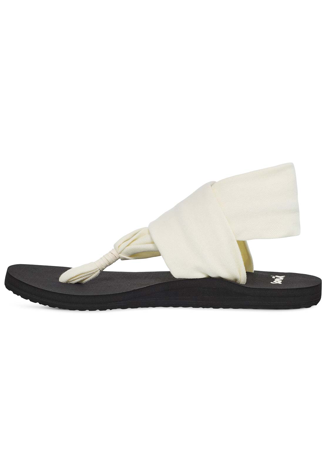 Sanuk Women's Sling Sandals White/Black