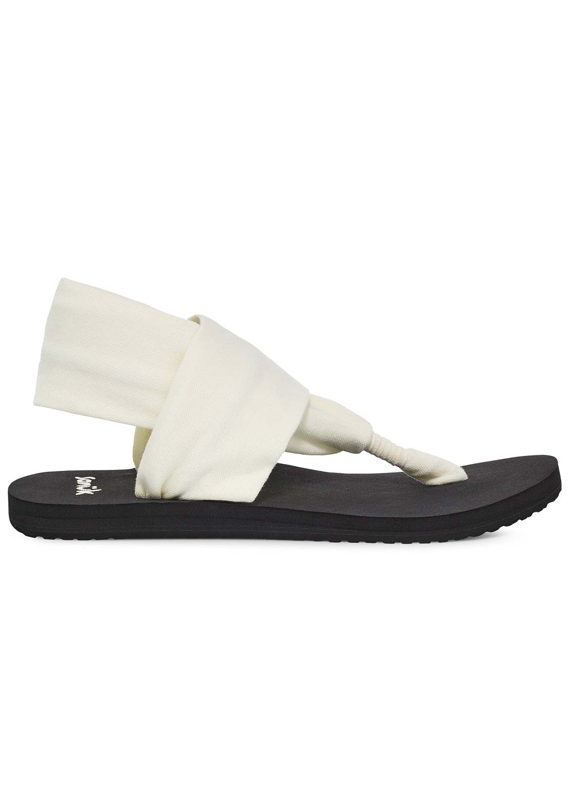 Sanuk Women's Sling Sandals White/Black