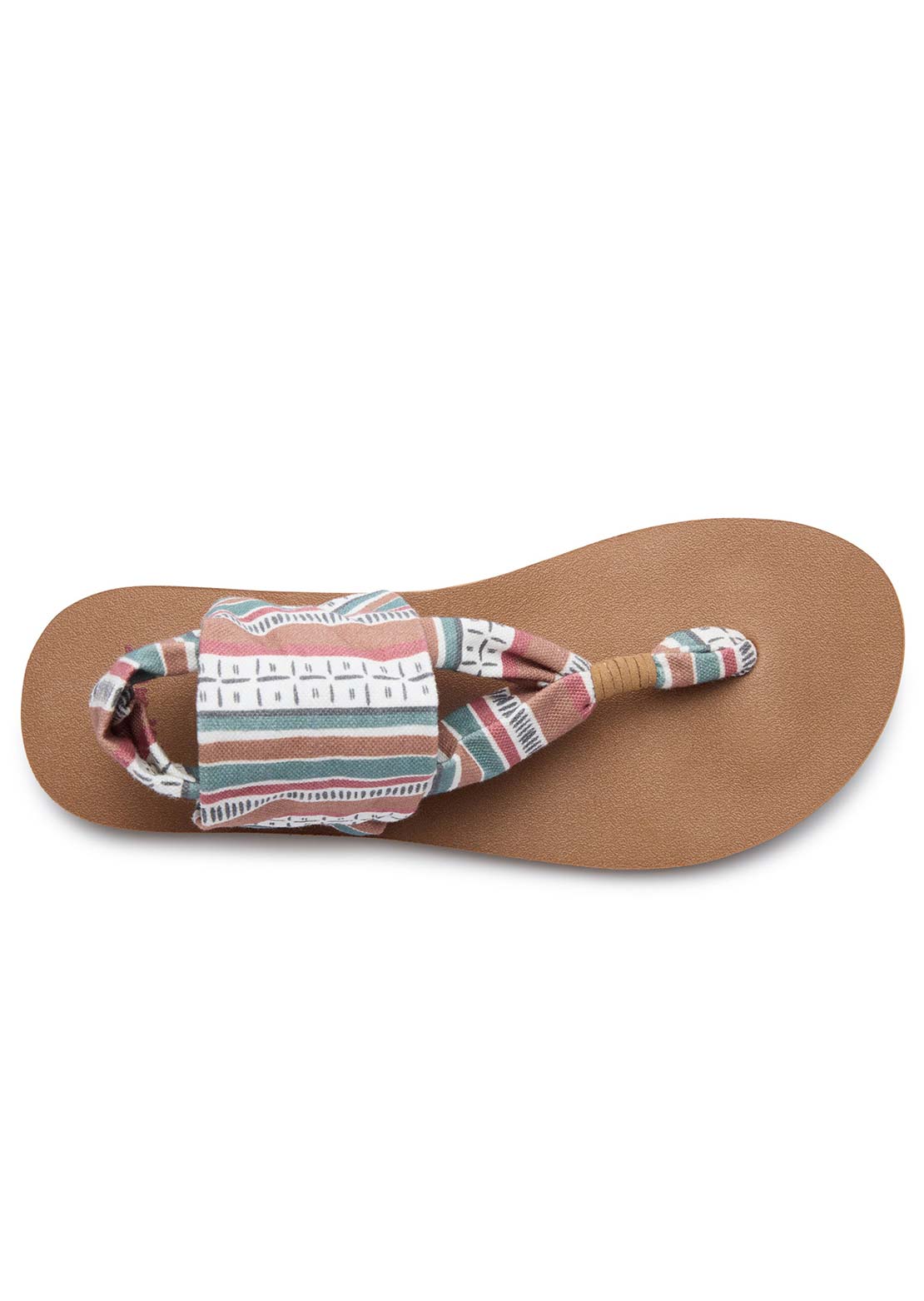 Sanuk Women's Sling ST Dash And Stripe Sandals Multi