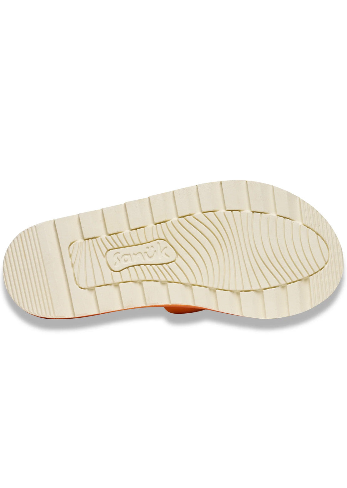 Sanuk Women's Yoga Origami Slide Sandals Papaya
