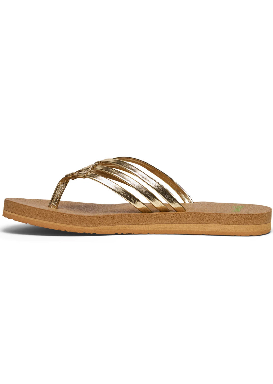Sanuk Women's Yoga Sandy II Sandals Gold/Tan