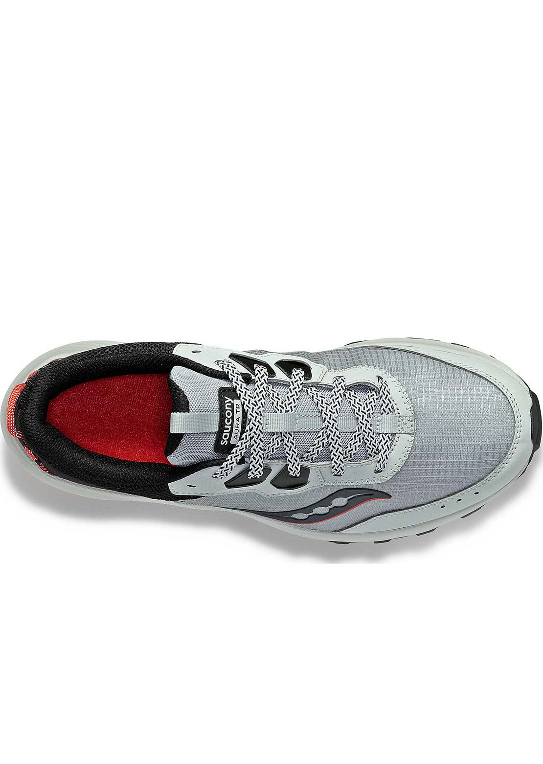 Saucony Men&#39;s Aura TR Running Shoes Concrete/Black