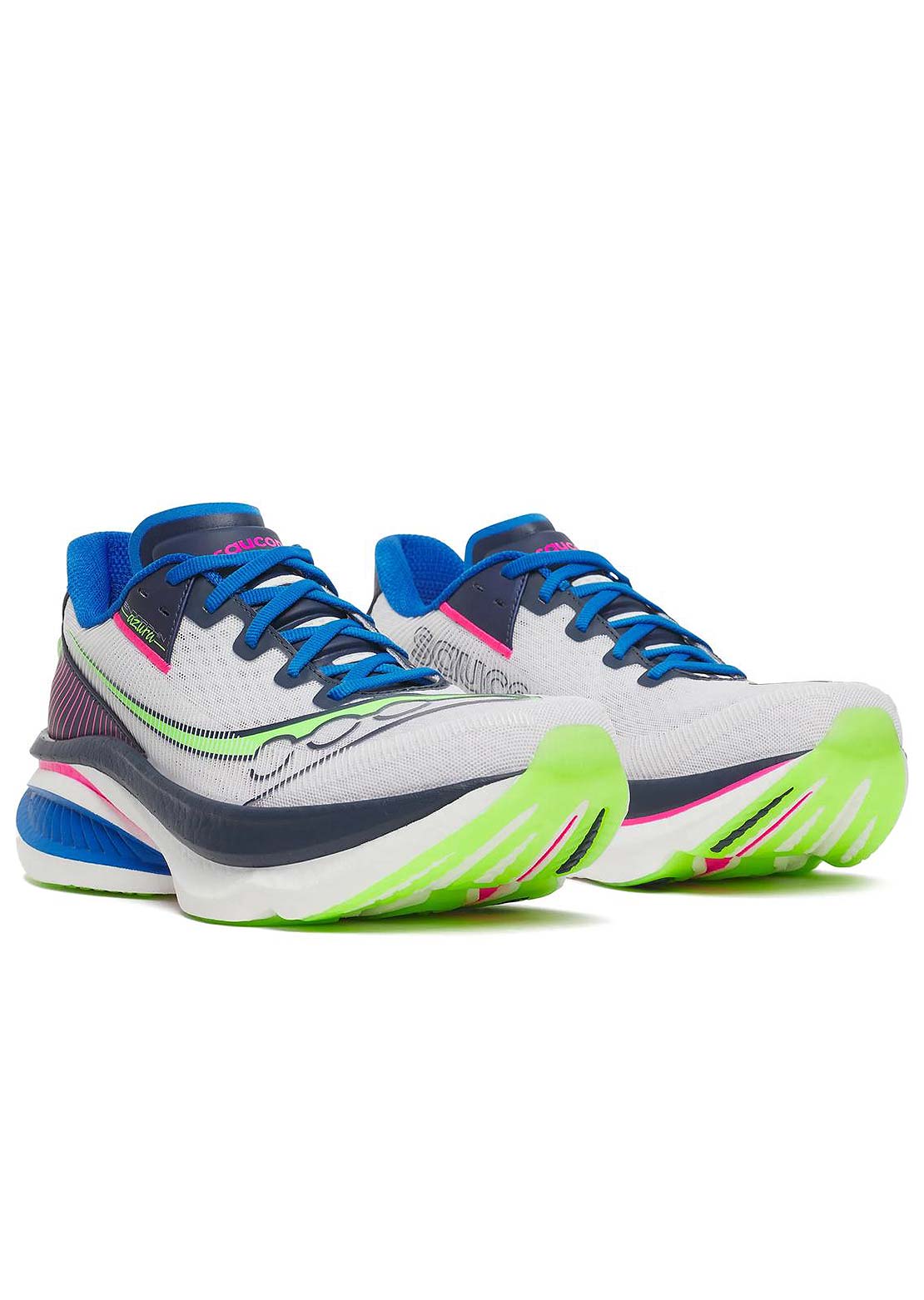 Saucony Men's Endorphin Azura Shoes White/Navy