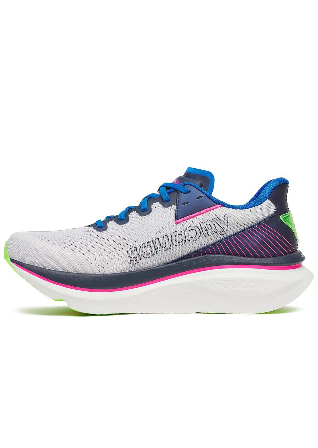 Saucony Men's Endorphin Azura Shoes White/Navy