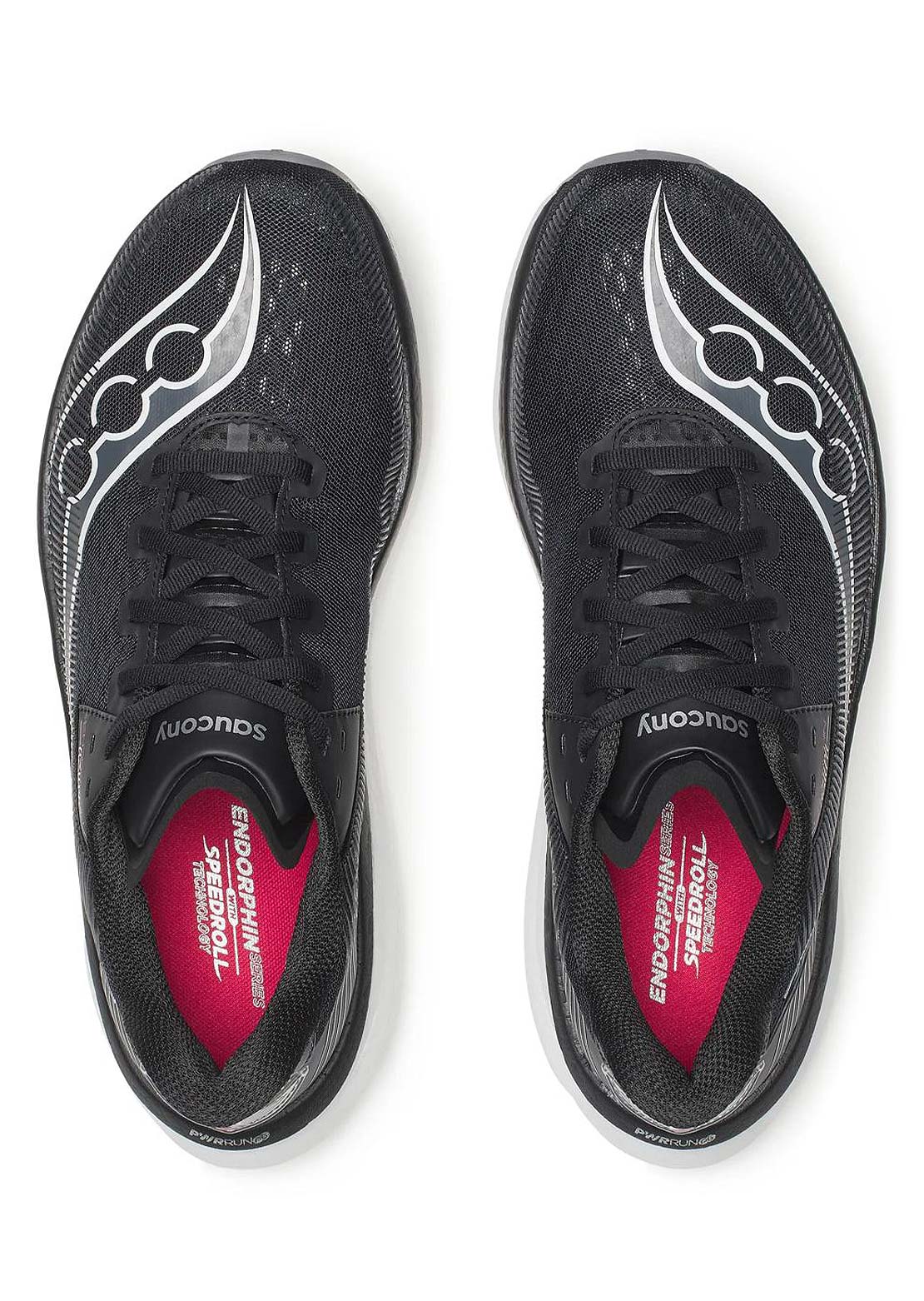 Saucony Men's Endorphin Azura Shoes Black/White