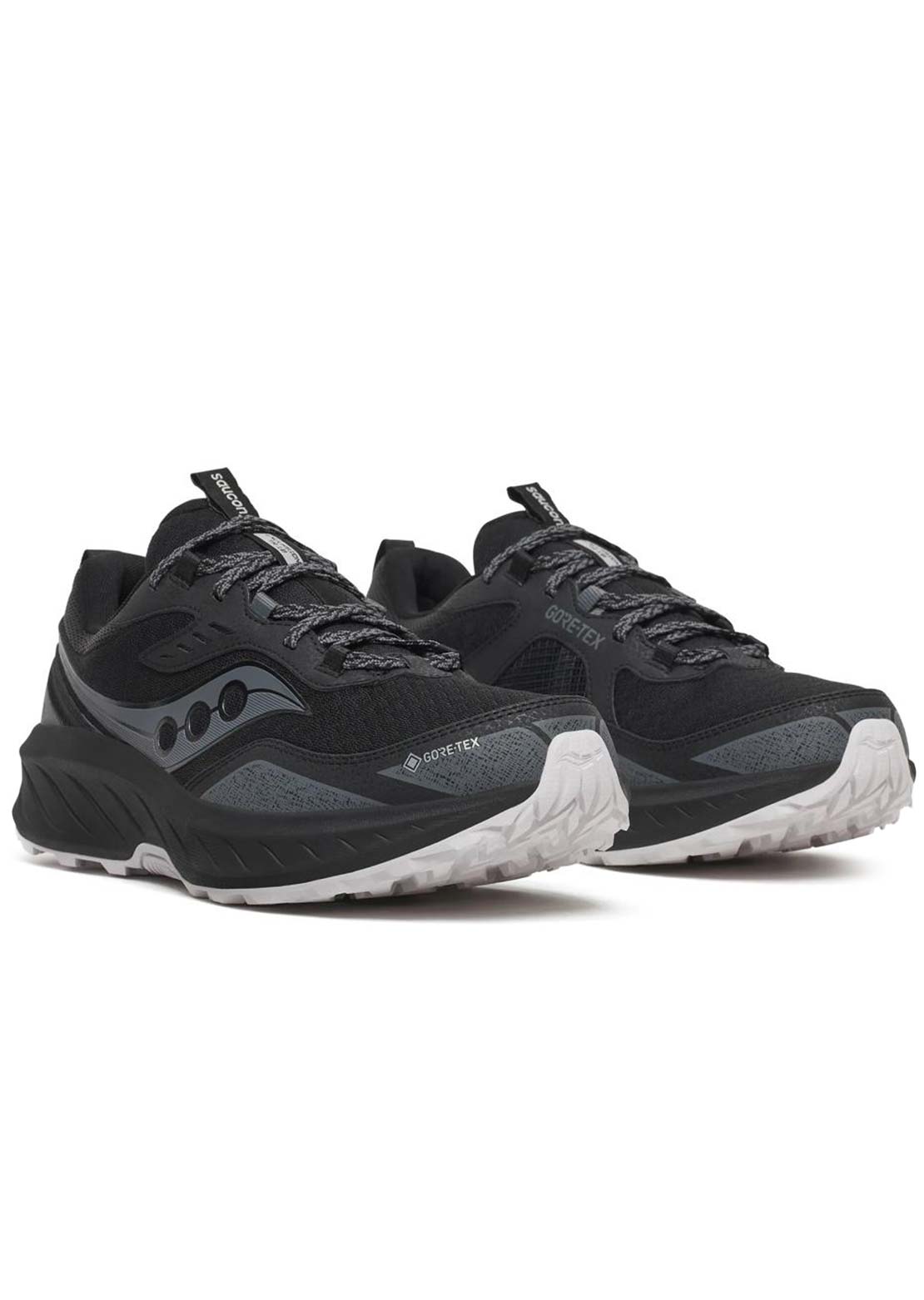 Saucony Men's Excursion TR18 GORE-TEX Shoes Black/Fog