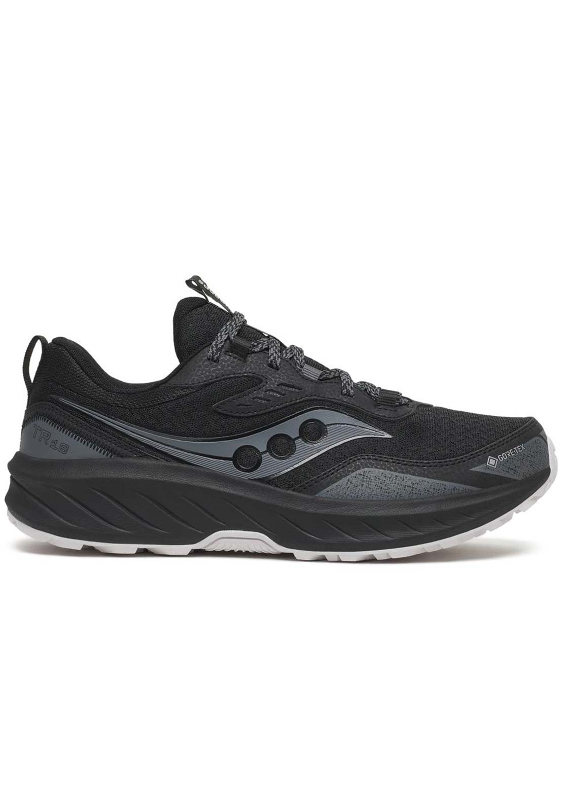 Saucony Men's Excursion TR18 GORE-TEX Shoes Black/Fog