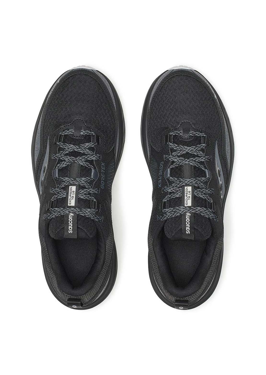 Saucony Men's Excursion TR18 GORE-TEX Shoes Black/Fog