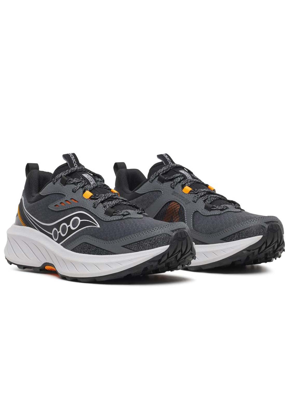 Saucony Men's Excursion TR18 Shoes Carbon/Fuego