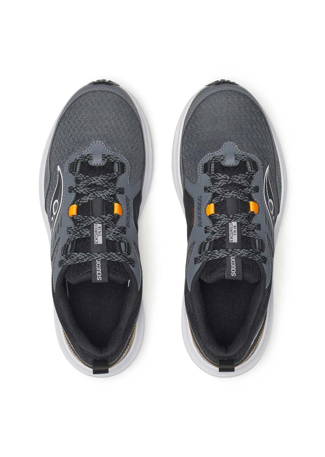 Saucony Men's Excursion TR18 Shoes Carbon/Fuego