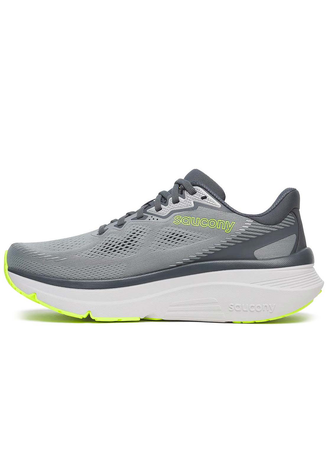 Saucony Men's Guide 19 Shoes Fossil/Shadow