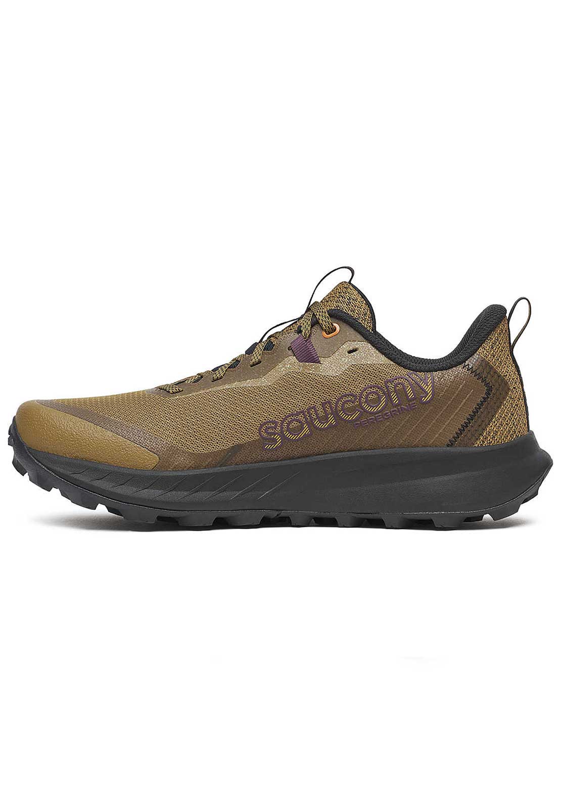 Saucony Men's Peregrine 15 Shoes Kodiak/Black