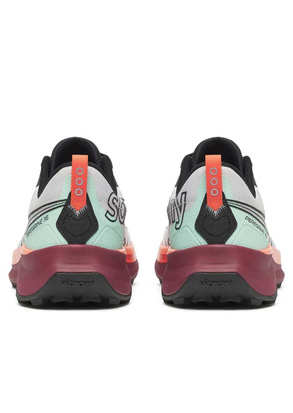 Saucony Men's Peregrine 16 Shoes White Crimson