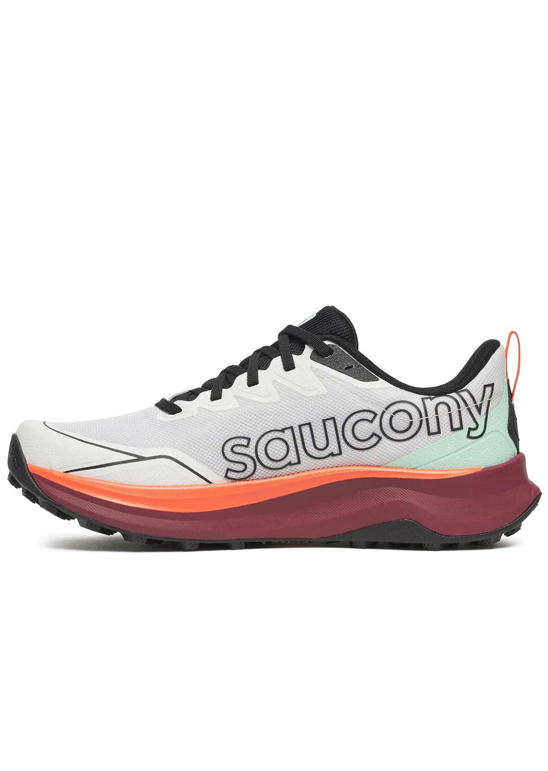 Saucony Men's Peregrine 16 Shoes White Crimson