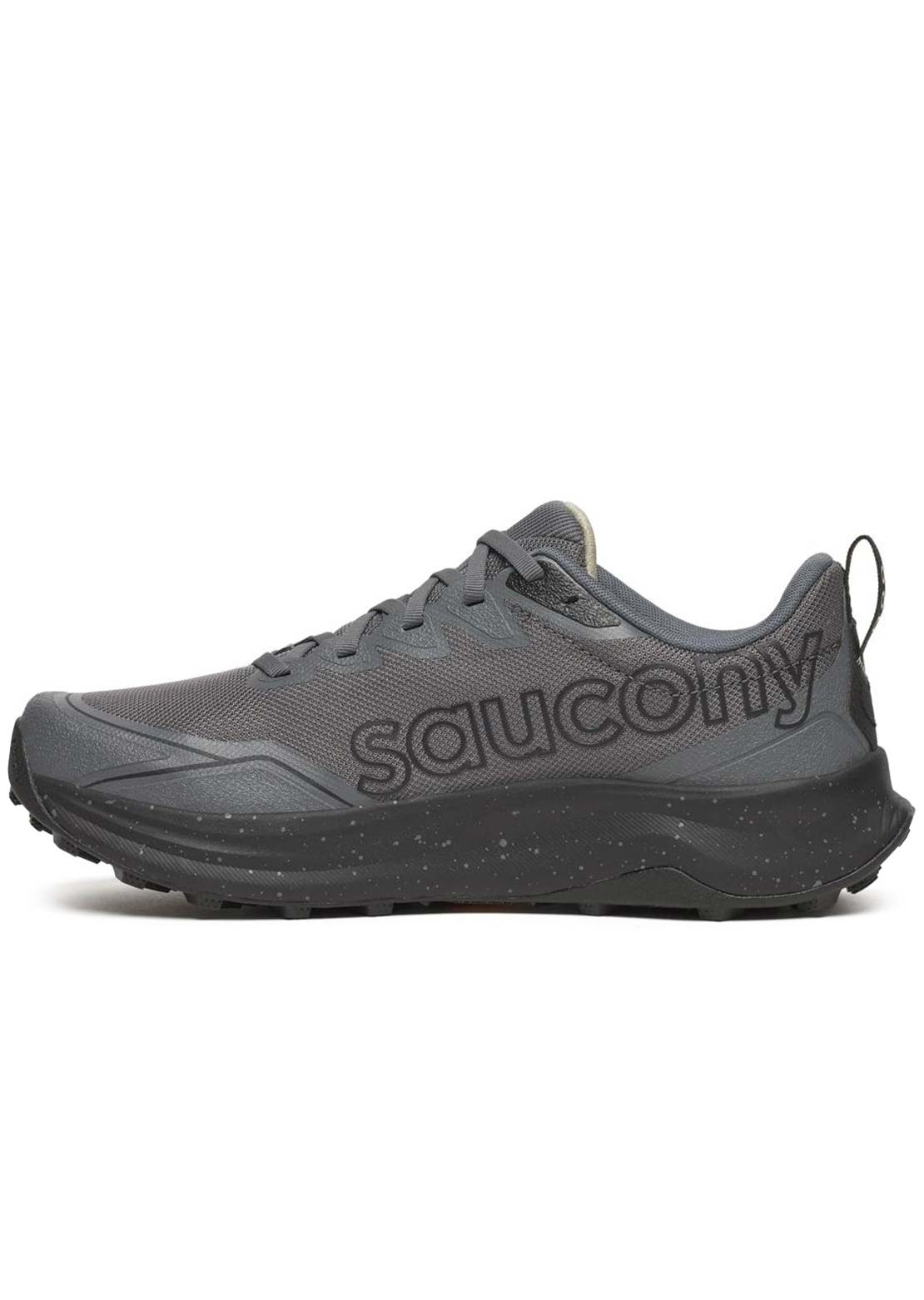 Saucony Men's Peregrine 16 Shoes Carbon/Black