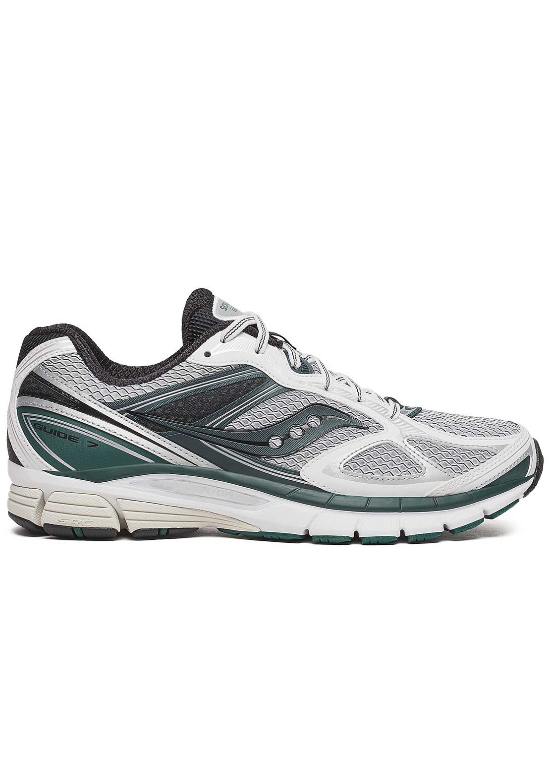 Saucony Men's Progrid Guide 7 Shoes White/Pine