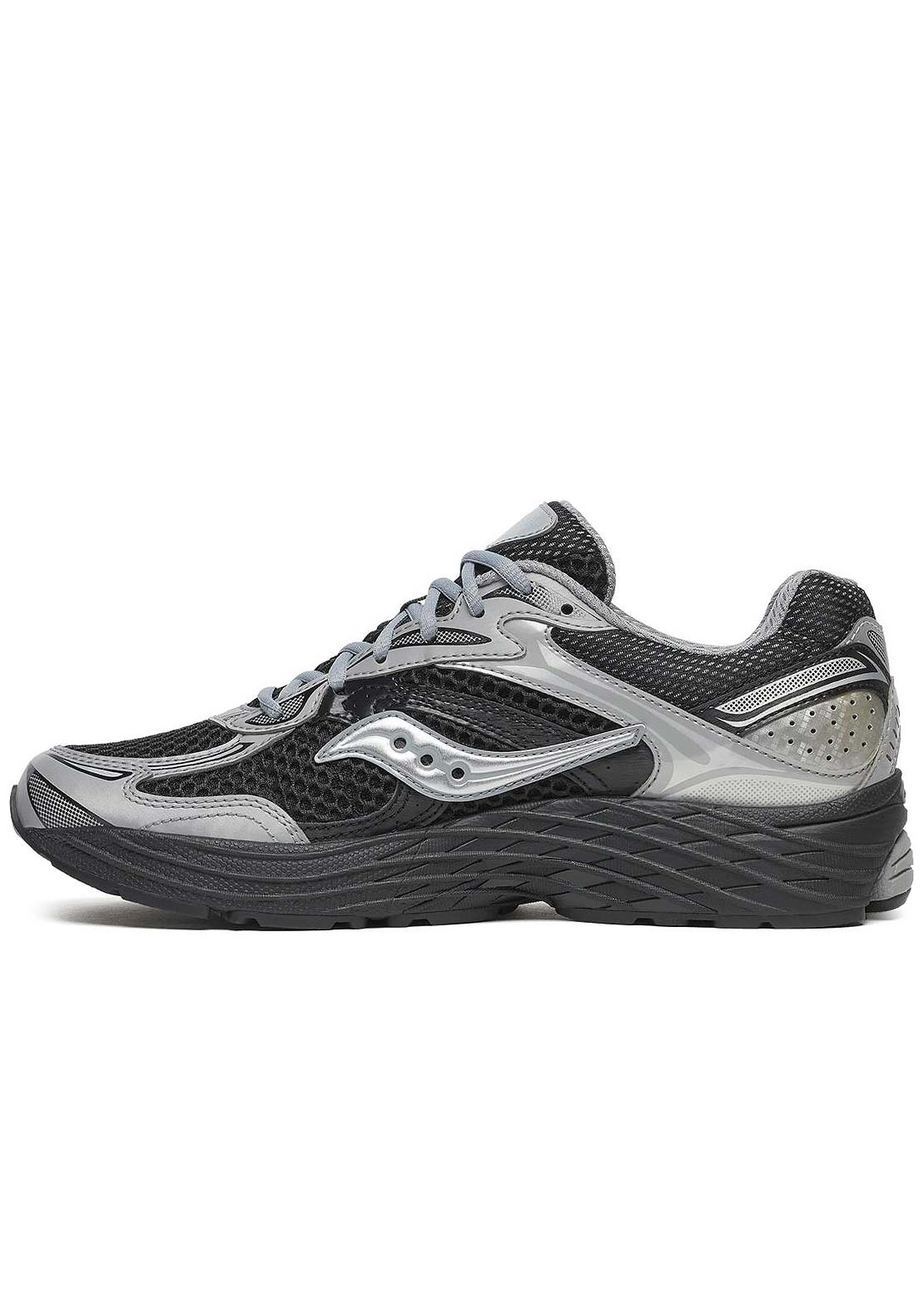 Saucony Men's Progrid Omni 9 Shoes Black Silver